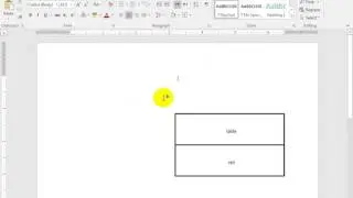 how to remove   table   column    cell in word