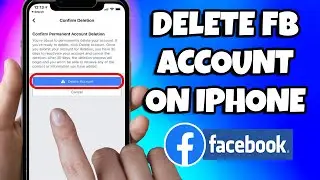 How To Delete Facebook Account On iPhone (2023)