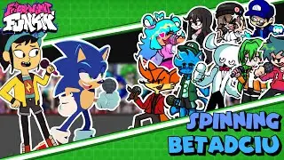 SPINNING (KAWARU REMIX) But Every Turn Different Character Sings 😼🎶 (FNF: SPINNING (KAWARU REMIX)