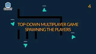 How To Make A Dedicated Server Multiplayer Game in Godot | Spawning Players