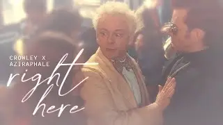 Crowley x Aziraphale | I'll be Right Here