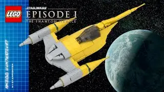 I made the Naboo N-1 Starfighter in LEGO!