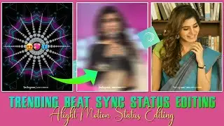 Hard beat sync + photo shake effect status editing in alight motion🔥👌