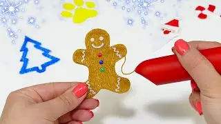 Christmas Lifehacks 3D Pen / DIY Christmas Tree Decorations