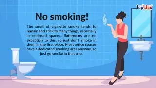 Office Work Animation | Office Bathroom Decorum | After effect