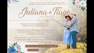 Casamento de Juliana & Tiago ao vivo
