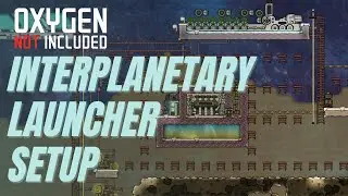 INTERPLANETARY LAUNCHER and SHOVE VOLE FARM Setup! (LP1-EP23) Oxygen Not Included