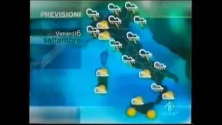 METEO ITALIA 1 GIOVEDI' 5 SETTEMBRE 2002