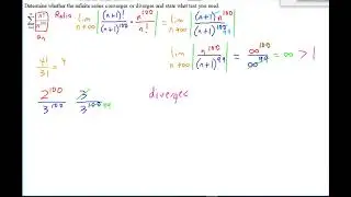 AP Calculus BC Notes Ratio test, Root test Continued