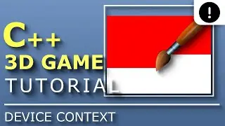 C++ 3D Game Tutorial 4: Creating 3D Engine - Device Context