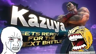 The two different reactions to Kazuya being added in Smash