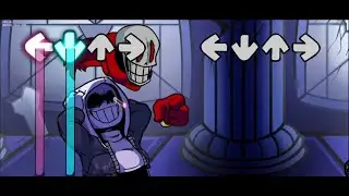 GamerTDM plays FNF: Vs Dusttale Sans & Papyrus(The Calcium Multiverse Week 4)