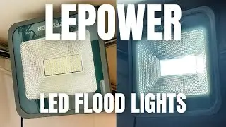 LEPOWER 10,000 Lumen LED Flood Light Review
