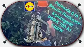 Benzin-Rucksack-Kombigerät von Lidl