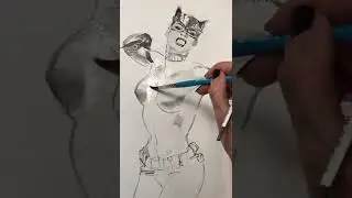 Denise Matthews Vanity "Catwoman" by Olivia De Berardinis Part 1 - Time Lapse