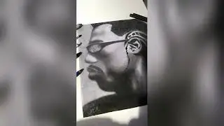 Drawing Blade, Dibujo a lapiz del cazador de vampiros
