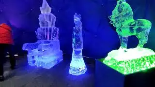 Антарктида ┃ Умань ┃ Ледяные скульптуры #уманьантарктида #антрактида