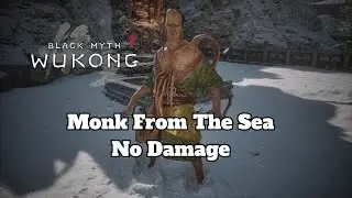 Black Myth Wukong - Monk From The Sea Boss Fight [No Damage]