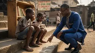 MILLONAIRE SEES A HOMELESS BOY TEACHING HIS SISTER- WHAT HE DID NEXT SHOCK EVERYONE