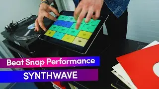 Synthwave beatmaker performance | Beat Snap