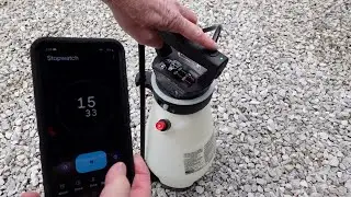 Pump Zero Sprayer real time pressure cut-offs