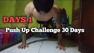 Days 1 | Push Up Challenge 30 Days | PUBLIC AGENT
