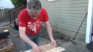 Building a speaker stand