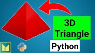 3D Triangle 🔺|  😍PRISM | Python GUI Design | Turtle Module🐢 😝