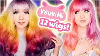 GIANT YOUVIMI WIG HALL 😱 REVIEWING 12 WIGS! (YOUVIMI 2020 COLLECTION + BONUS WIGS) 💖✨