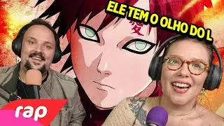 Rap do Gaara (Naruto) - CAIXÃO DE AREIA | NERD HITS - CASAL REACT