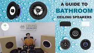 Best Ceiling Speakers for your Bathroom | The Ultimate Guide