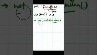 Python - 058 : Verify password in python #python #pythonprogramming #pythontutorial