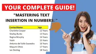 Combine text and number in excel formula 