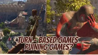 Baldurs Gate 3 vs Spider-Man 2 Hot Take Reaction -Turn based combat