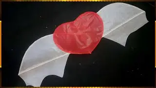 How to Make a Love Kite from a Coconut Stick