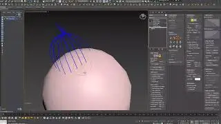Ornatrix 3ds max | Two ways to plant the interpolated guide between guides
