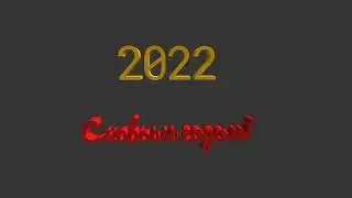 С новым 2022 годом!
