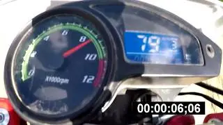 Kayo T2 разгон 0-100 км/ч