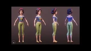 zbrush stylized girl | sculpting Tutorial | zbrush tutorial beginner hindi|zbrush stylized character