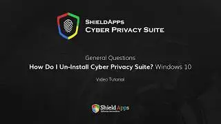 Cyber Privacy Suite: How Do I UnInstall Cyber Privacy Suite   win 10