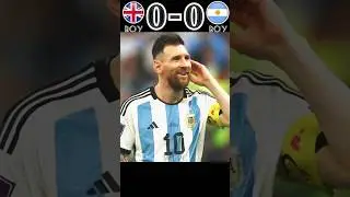 ARGENTINA VS ENGLAND//#youtubeshorts #football