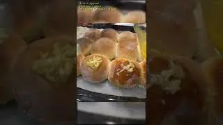 Чесночные пампушечки к борщу 😍 Чувствуешь как пахнет 😁 #еда #готовимдома #готовимсвами #пампушки