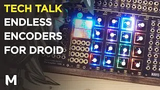 A lot of control in a small package - The E4 endless encoder controller for DROID