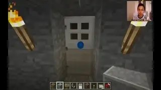 Minecraft güzel bir ev, at evcilleştirme ve çiftleştirme.