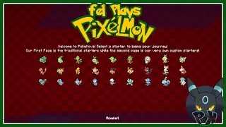 fel Plays Pixelmon 3rd Gen!! ep1 Choosing a Starter and Starting Out!!