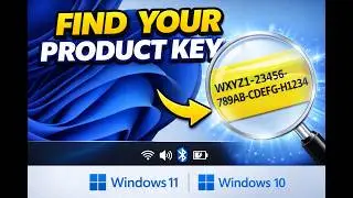 How to Find your Product Key in Windows 11 or 10 without Software?