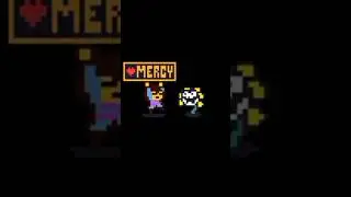 frisk usa misericordia en flowey (animación de gatakid3) 