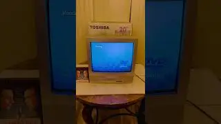 Toshiba 20” CRT TV DVD