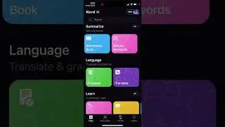 NERD AI APP - how to use