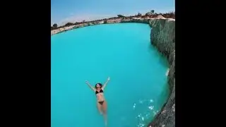 Como surgiu buraco azul em Jericoacoara